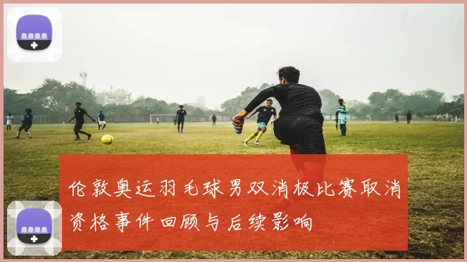 伦敦奥运羽毛球男双消极比赛取消资格事件回顾与后续影响